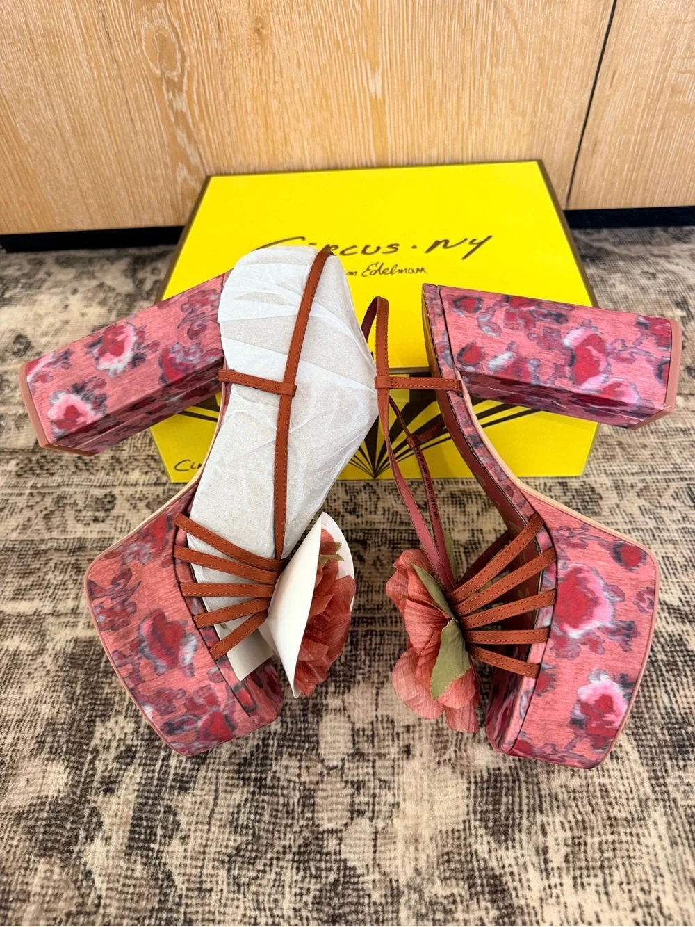 Circus NY by Sam Edelman…Sienna Flower, Merlot.  NEW, Sz 9.5